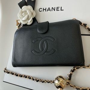 💯 AUTHENTIC CHANEL WALLET ON CHAIN